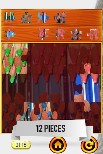 Colorful Jigsaw Puzzle Game