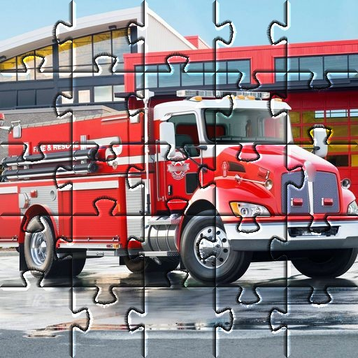 Fire Truck Jigsaw Puzzles Games Free ????