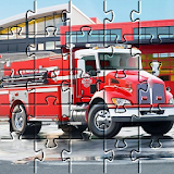 Fire Truck Jigsaw Puzzles Games Free 🧩🚒🧩🚒 icon