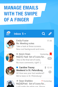 Screenshot 3 Mail.Ru for UA – Email applica android