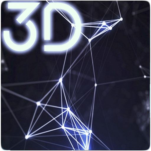 Abstract Particles III 3D Live logo
