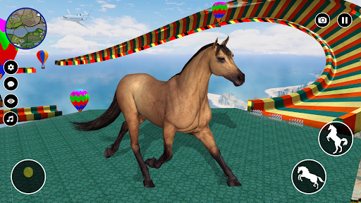 Android application Superhero Horse Riding Game 3D screenshort