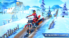Snow Bike Race Game-Bike Gameのおすすめ画像2