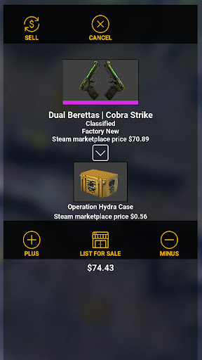 Weapon Case Simulator Screen 3