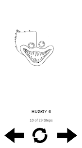 Cómo dibujar huggy wuggy