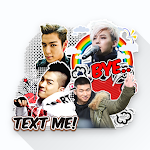 Cover Image of डाउनलोड Chat Sticker WA Big Bang Boy B  APK