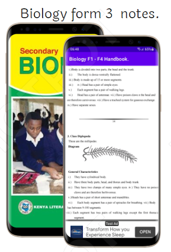 Biology: Notes handbook Screen 3
