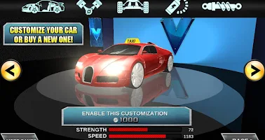 Crazy Driver Taxi Duty 3D screenshot