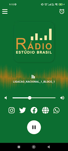 Android application Rádio Estúdio Brasil screenshort