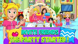 Game screenshot My City : Pajama Party hack