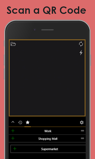 Android application SimpleQR Code Reader screenshort