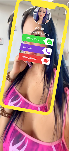 Android application Karla bustillos videollamada screenshort