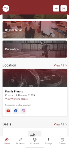 Family Fitness Hameln Screen 3