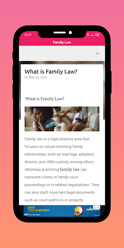 Family law Screen 2