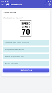Screenshot 2 Indiana BMV Test android