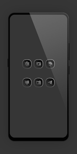 Shadow Gray Icon Pack