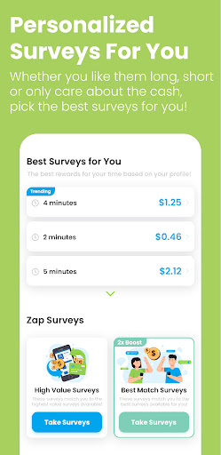 Zap Surveys: Earn Easy Rewards screenshot 3