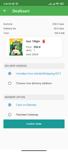 Dealkaart Screen 3