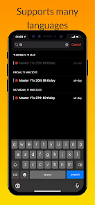 Imágen 4 iCalendar - Calendar iOS 16 android