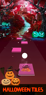 Halloween Music Tiles Hop Game 1 APK screenshots 4