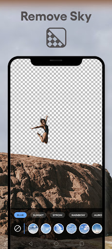 Android application Sky editor – creative filters screenshort