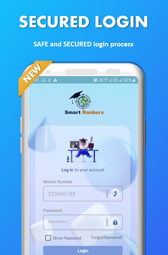 Android application Smart Rankers screenshort