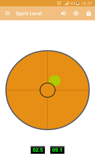 Compass & Spirit Level Screen 2