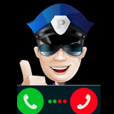 شرطة الاطفال مكالمة وهمية icon