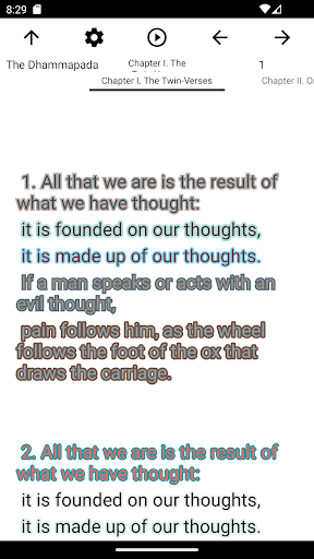 zBook: The Dhammapada Screen 3