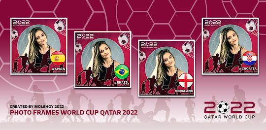 World Cup 22 Photo Frames