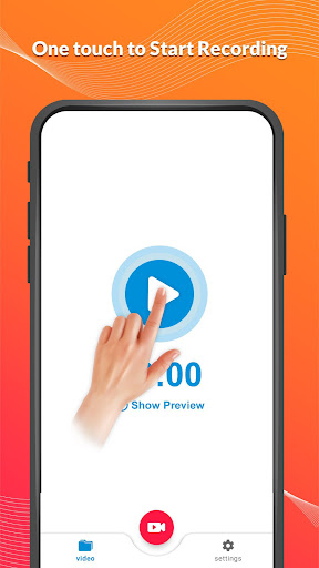 Android application background video recorder screenshort
