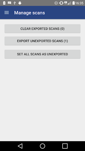 Dataset Bin Scanner Screen 2