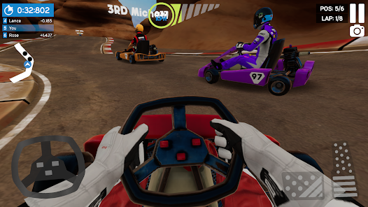 Real Go Kart Karting - Racing  screenshots 1