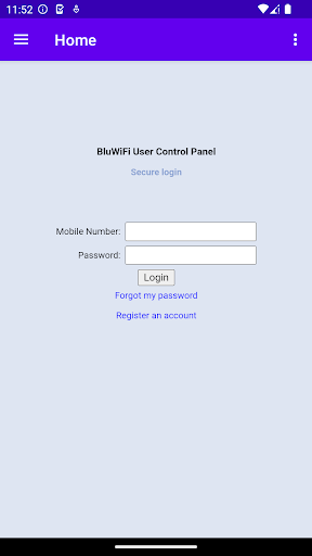 BluWiFi Portal Screen 2
