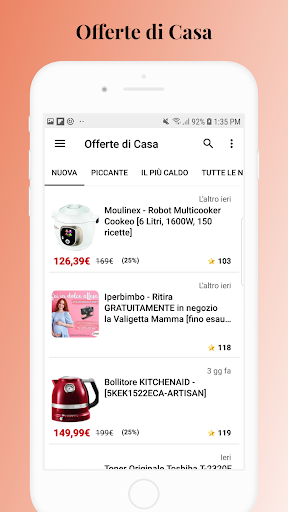 Android application Monclick, Shein, HomeMania screenshort