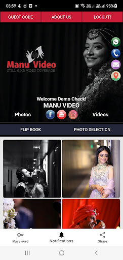 Android application Manu Video And Films screenshort