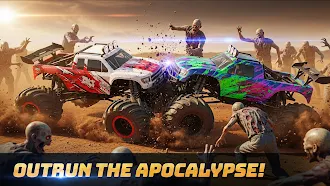 Game screenshot Battle Racer : zombie island mod apk