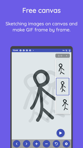 Android application Kuroga: Draw anime & GIF maker screenshort