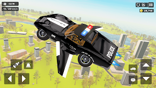 Real Police Flying Car Game 3D - Screenshot 3