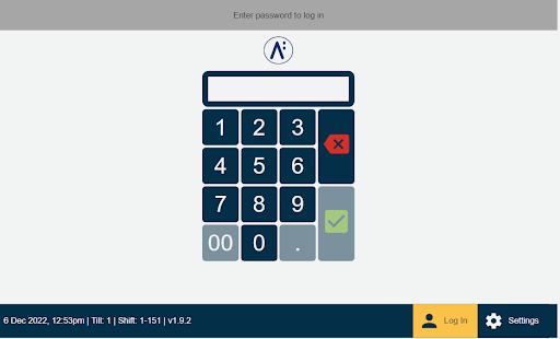 Android application Aura CounterPOS screenshort