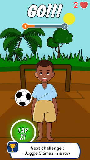 Android application Afro Juggle: Challenge screenshort