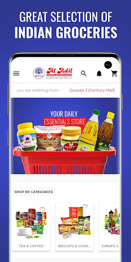 Android application Adil Store screenshort