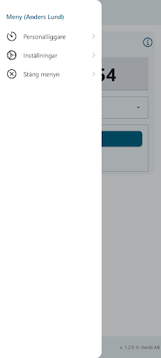 Plrapport Screen 2
