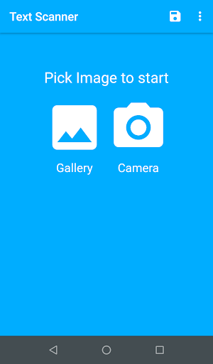 Android application Text Scanner : OCR screenshort