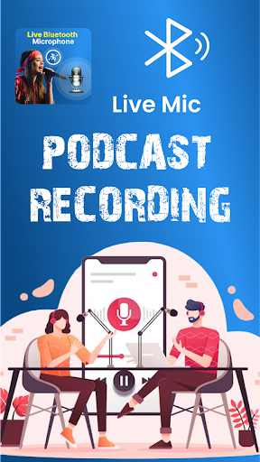 Android application Live Mic Bluetooth Auto Pair screenshort