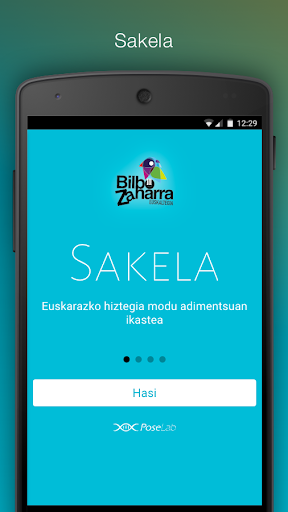 Android application Sakela screenshort