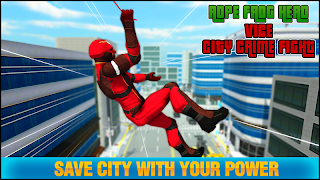 Gangster Crime: Rope Frog Hero - Screenshot 3