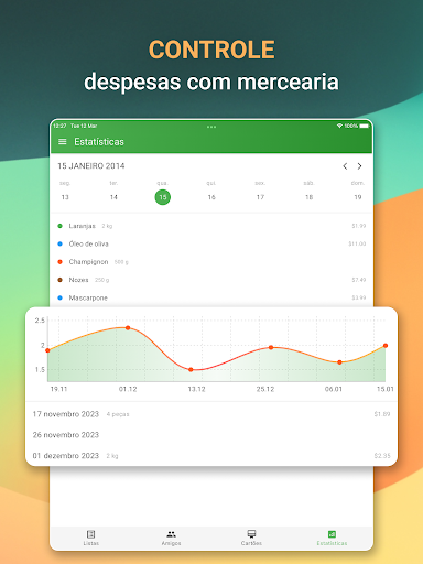 Lista de compras fácil Shopium screenshot 9