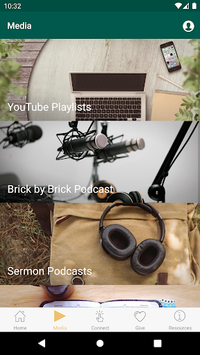 Arcade Church App Screen 2