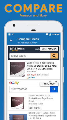 Price compare Amazon & eBayのおすすめ画像2
